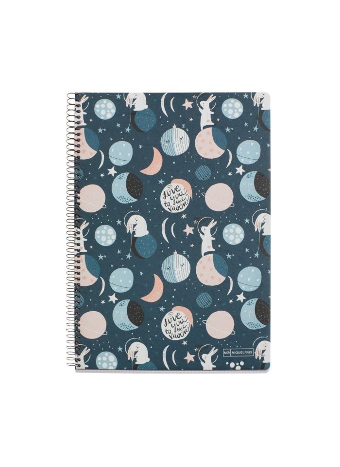 School 215X315 Mm Notebook Space Bunny