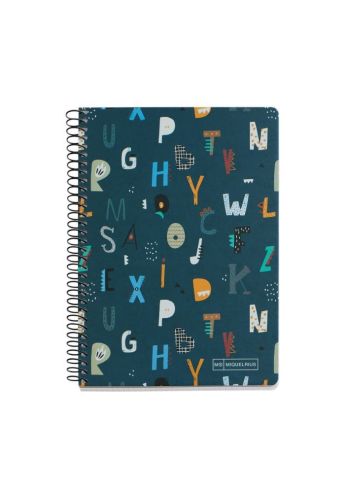 School A5 Notebook Abc