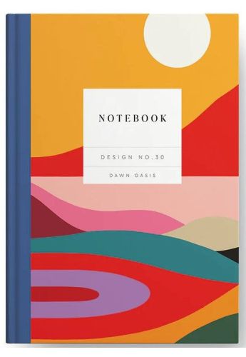 Design No.30 Dawn Oasis Hardback Notebook (10602)