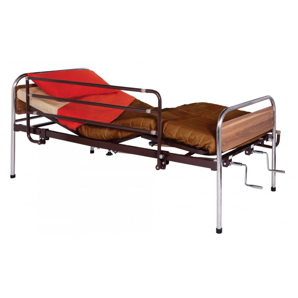 Krevat mjekësor mekanik me dy funksione