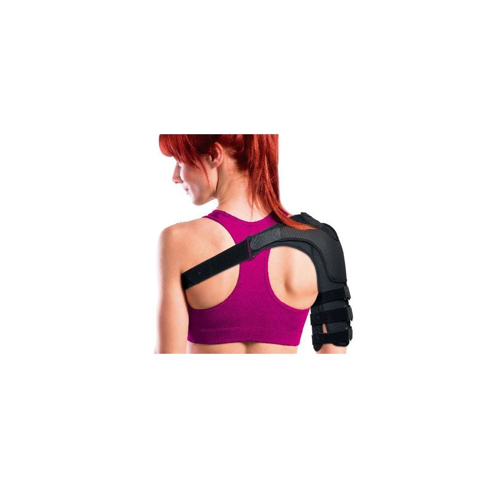 Пасивна надлактна ортоза од пластична маса со  ремени за стабилизација