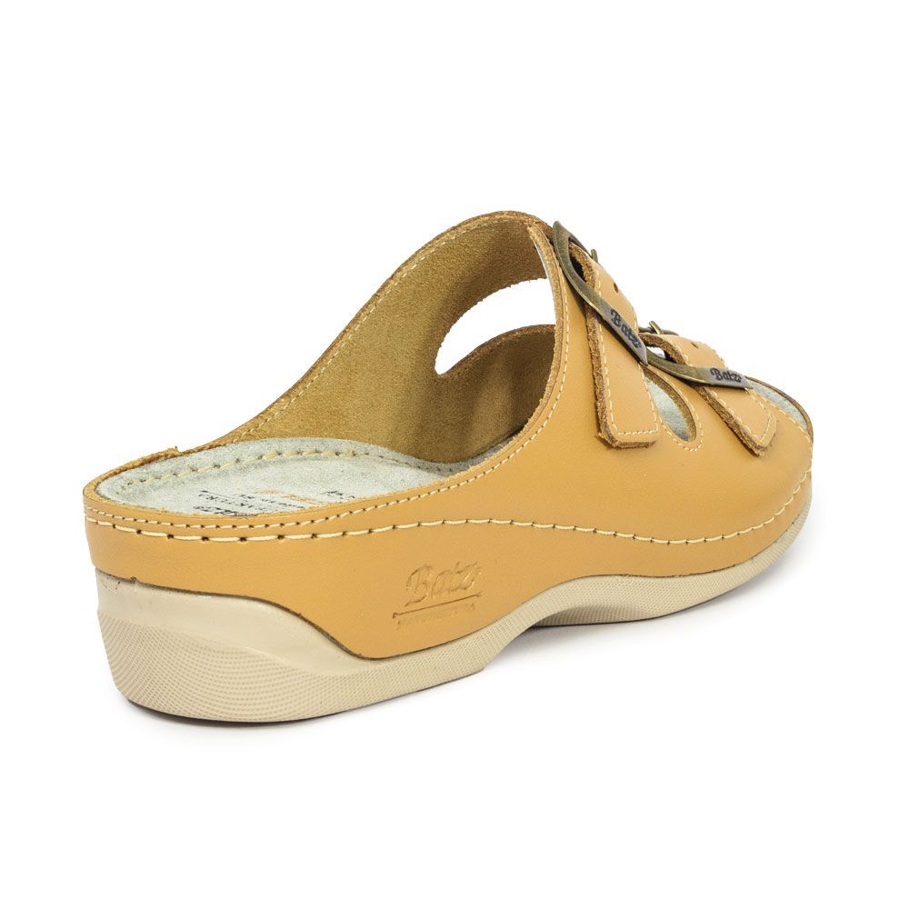 Кожна женска кломпа со отворени прсти Batz