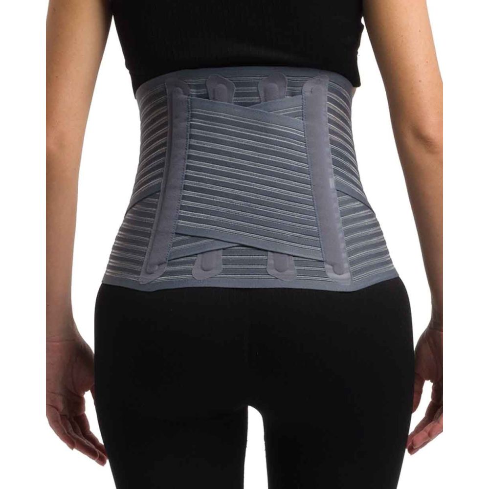 Лумбо сакрален појас со фишбајни со единечно затегнување