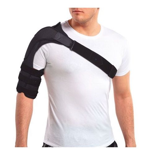 Пасивна надлактна ортоза од пластична маса со  ремени за стабилизација
