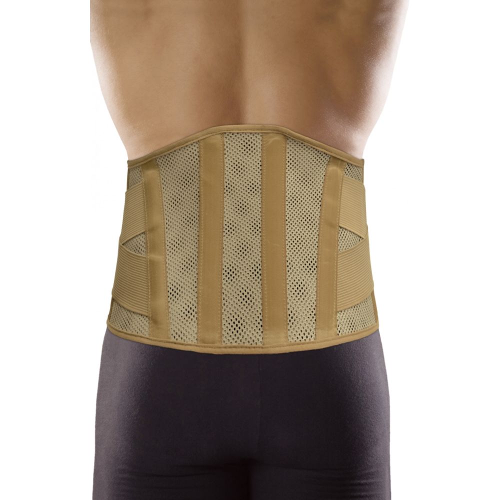 Корсет платнен лумбален со метални шини