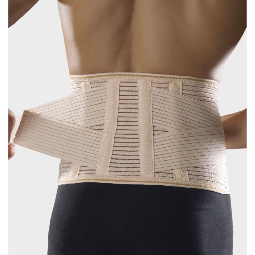 Корсет платнен лумбален со фишбајни