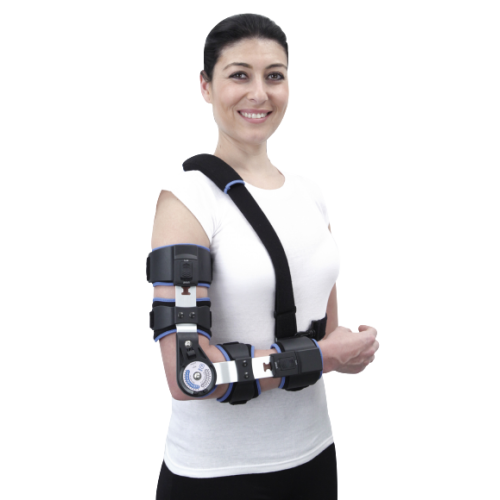 Надлактен корективен апарат со механизам за корекција на лакотен зглоб (Редерсман)