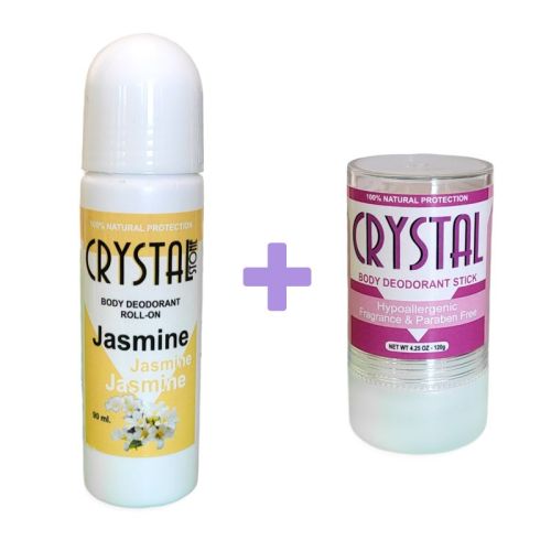 Сет 1 - Кристален камен + ролон Јасмин
