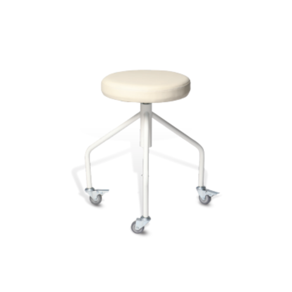 Прегледно столче со тркалца