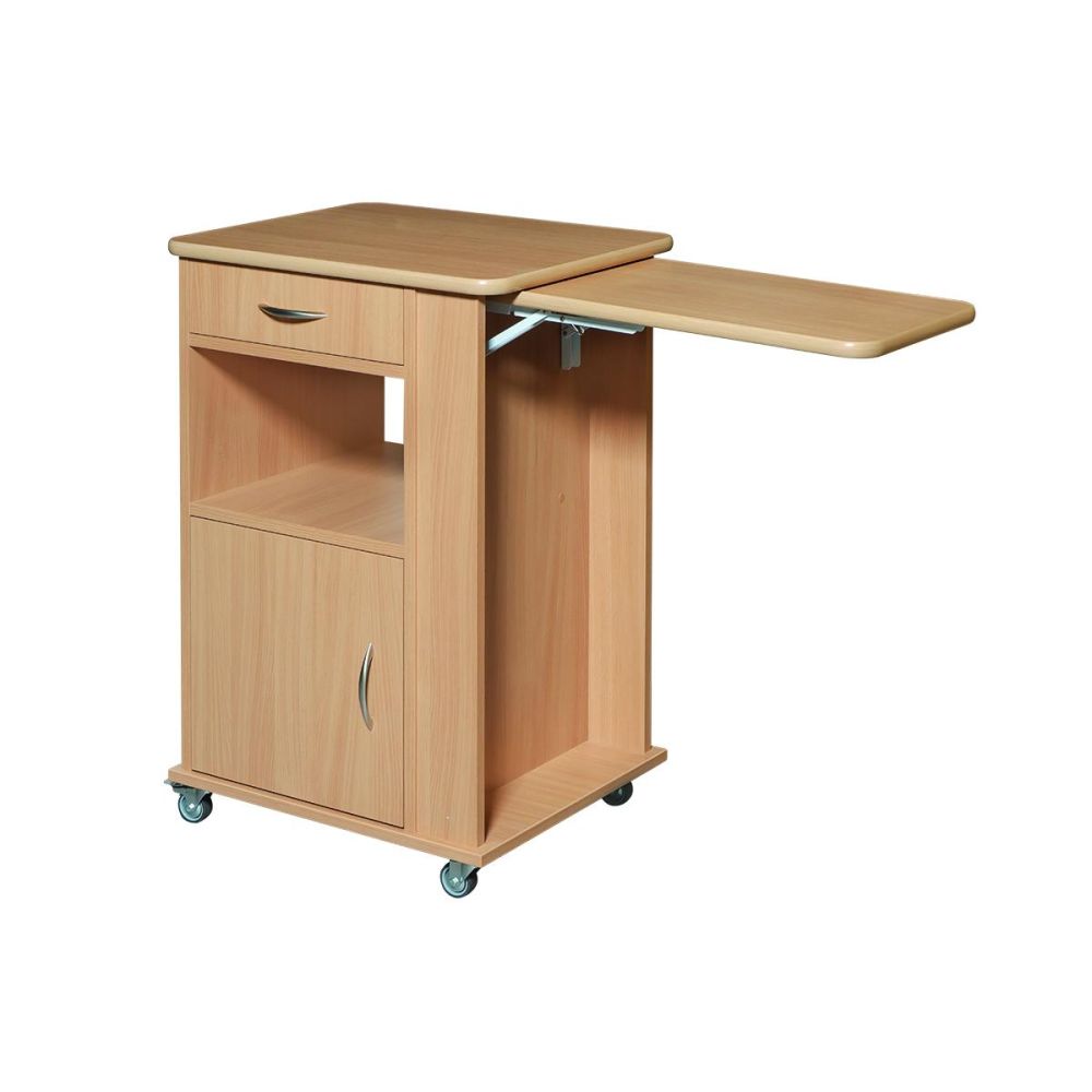 Наткасна со масичка на извлекување - дрвена