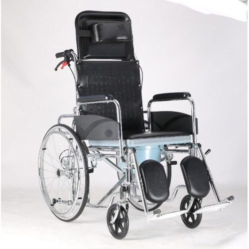 Karrocë universale me rrota me mbështetëse të lëvizshme dhe pantofla të rregullueshme - standard dhe përshtatje WC DY