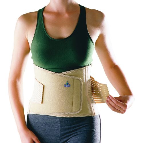 Корсет платнен лумбален со метални шини