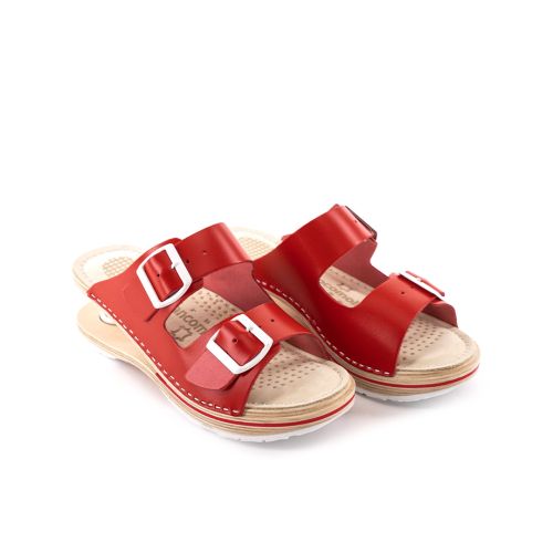 Кломпа со пружина  Отворена