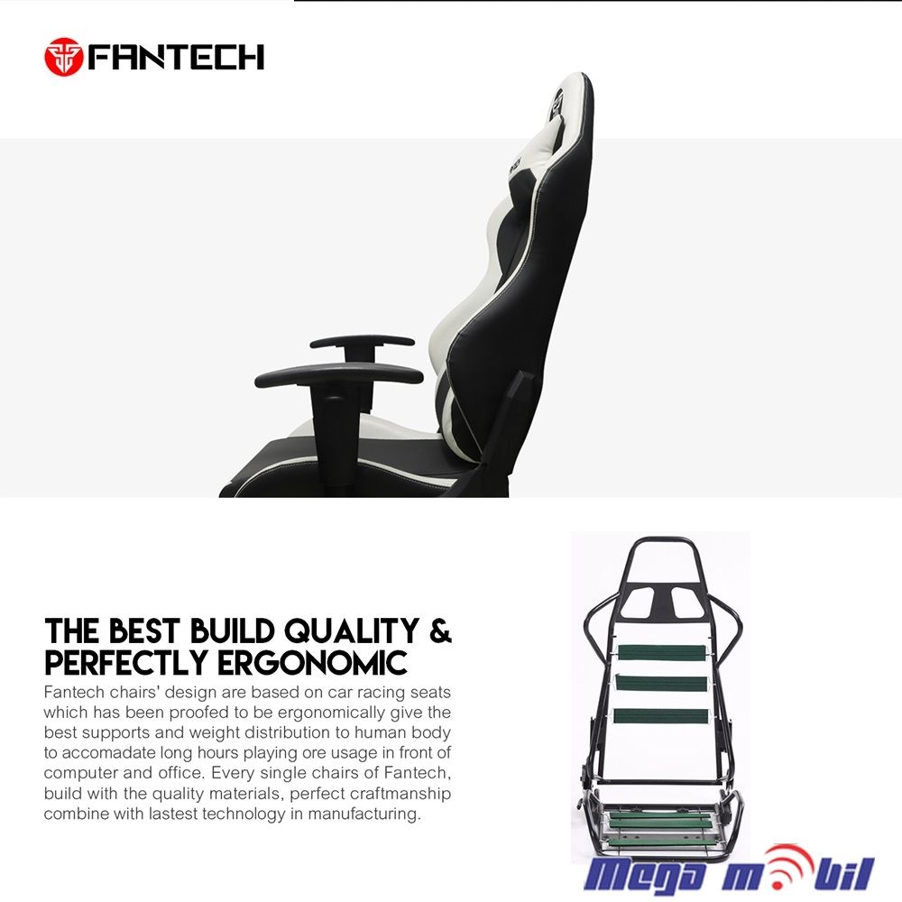 Gaming chair Fantech GC182 Alpha red.