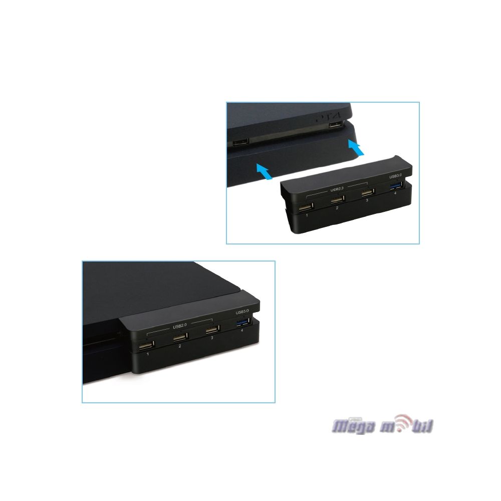 Dobe TP4-821 USB HUB Slim za PS4.