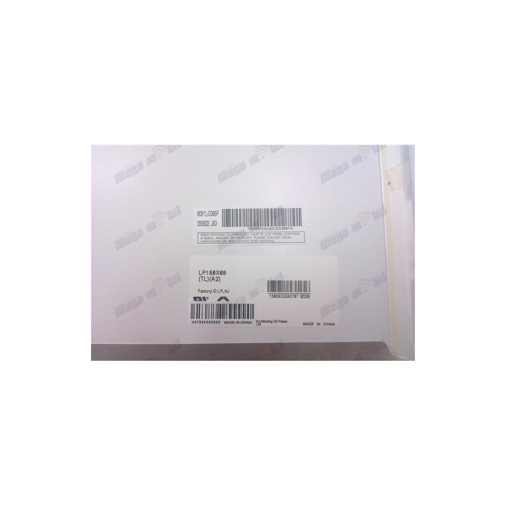Ekran za laptop 15" LP150X08.
