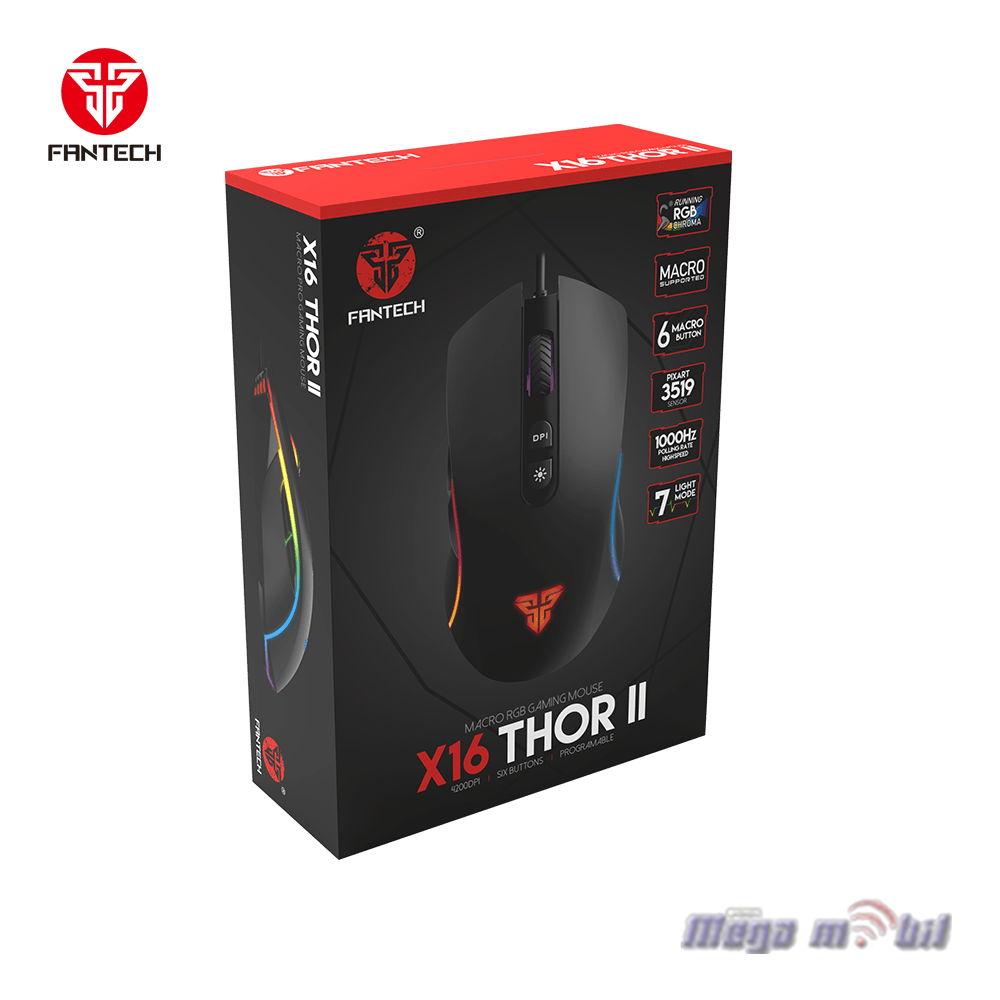 Gluvce Fantech Gaming X16 Thor II black