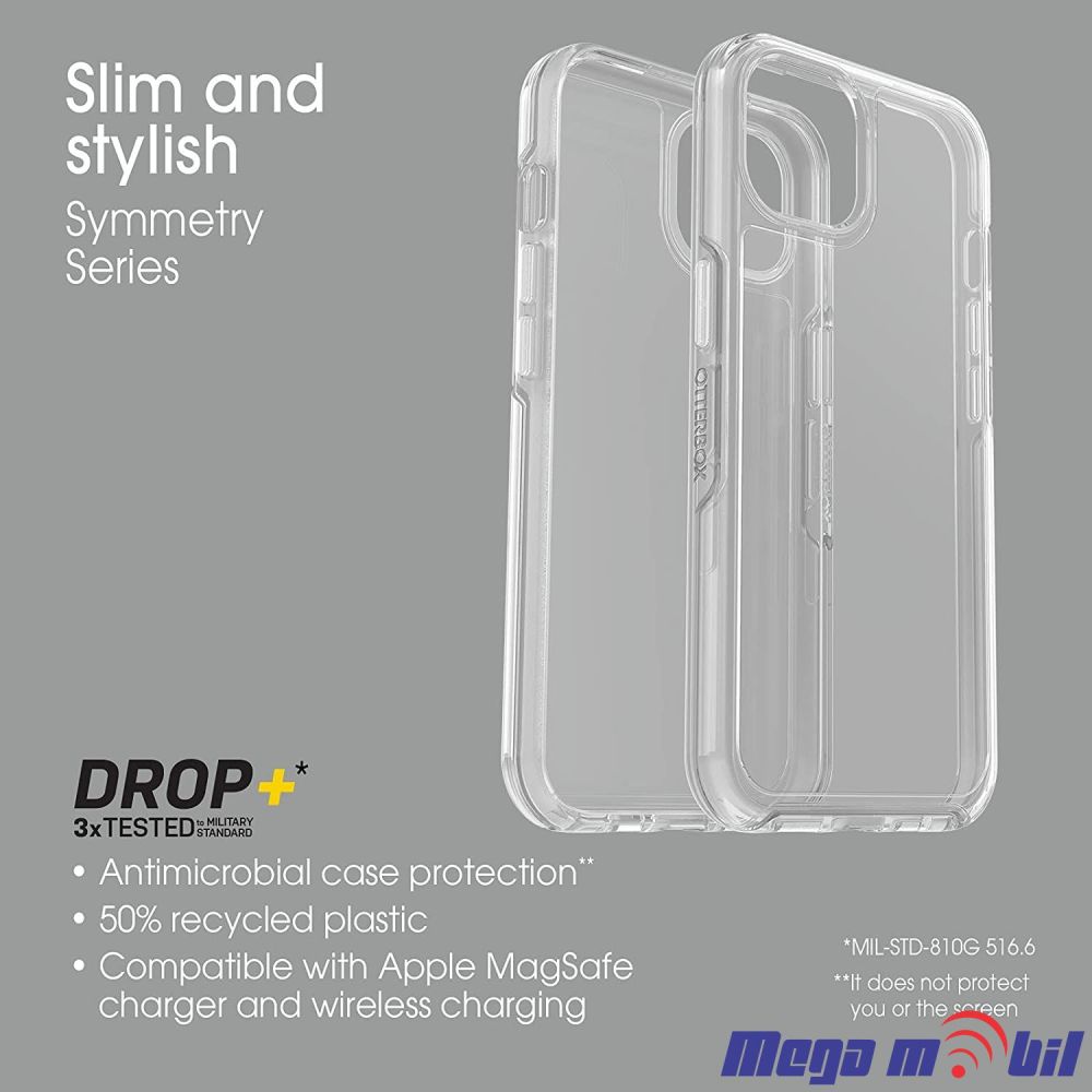 Futrola iPhone 13 OtterBox Symmetry Clear transparent.