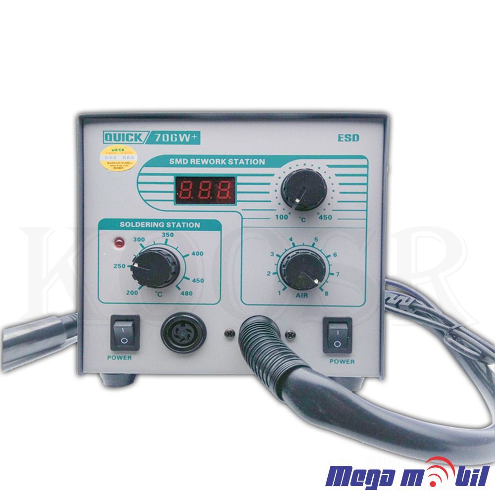 Duvalka so letkum QUICK 706W+.