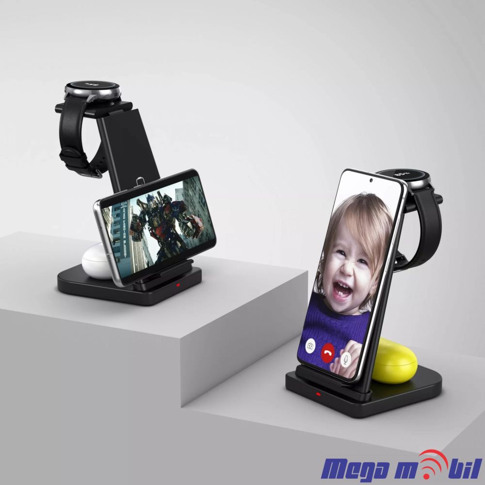 Polnac Wireless Fast 3 in1 (Phone+Smart watch+handsfree) za Samsung