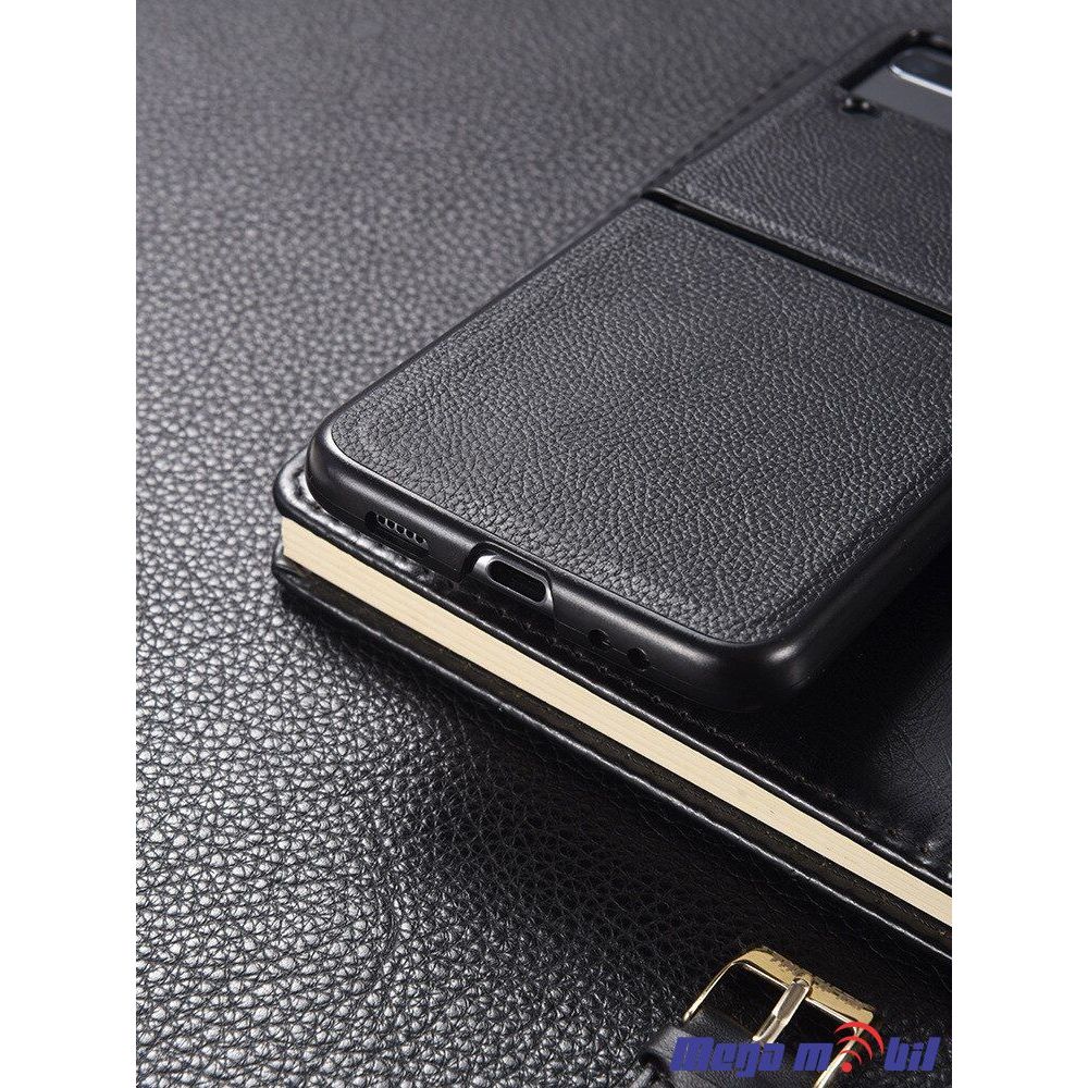 Futrola Samsung Galaxy Z Flip 3 5G Leather red (predna i zadna)