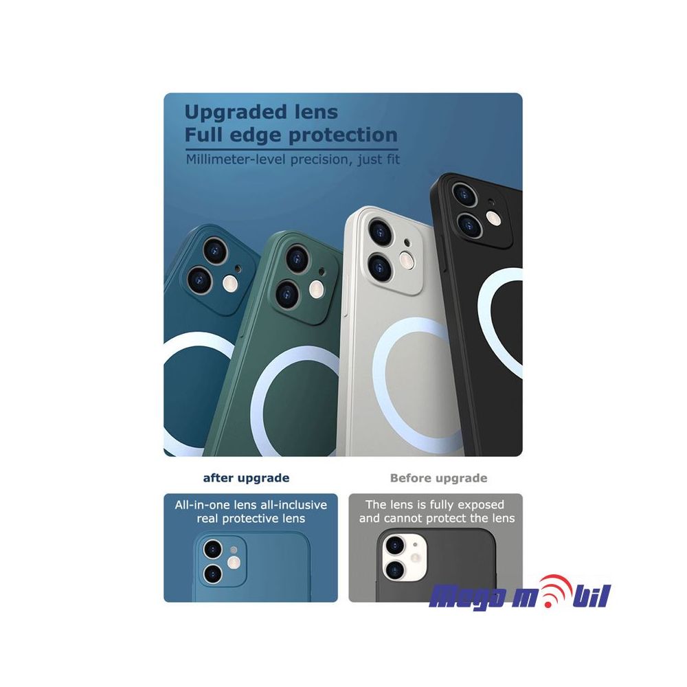 Futrola iPhone 12 Magsafe Color light blue.