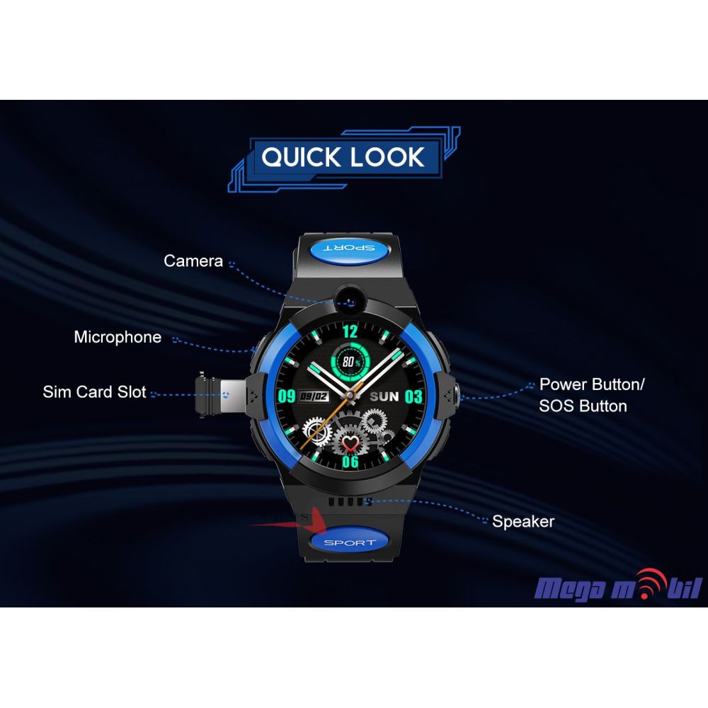 Smart Watch Kids LT32 Black
