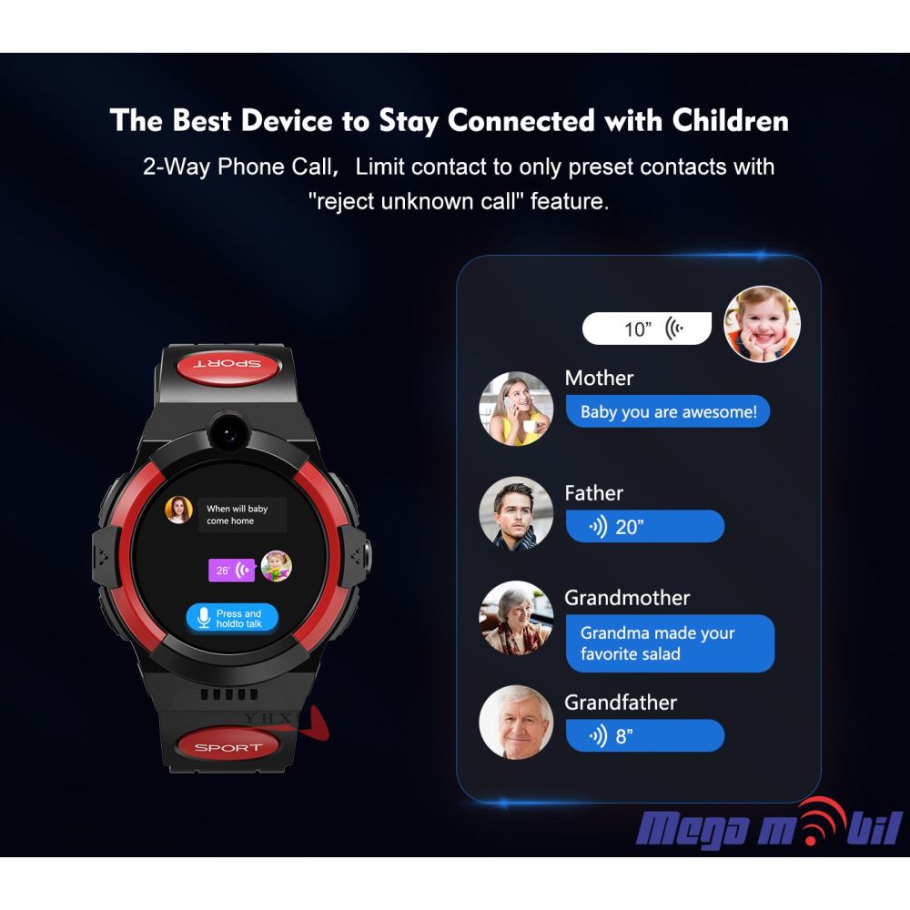 Smart Watch Kids LT32 Blue