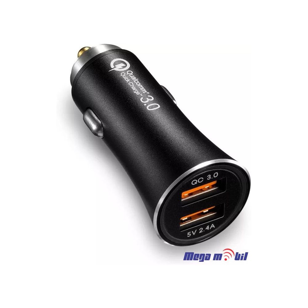 Polnac 12V/24V 3A 2USB FAST 3.0 Yi B21