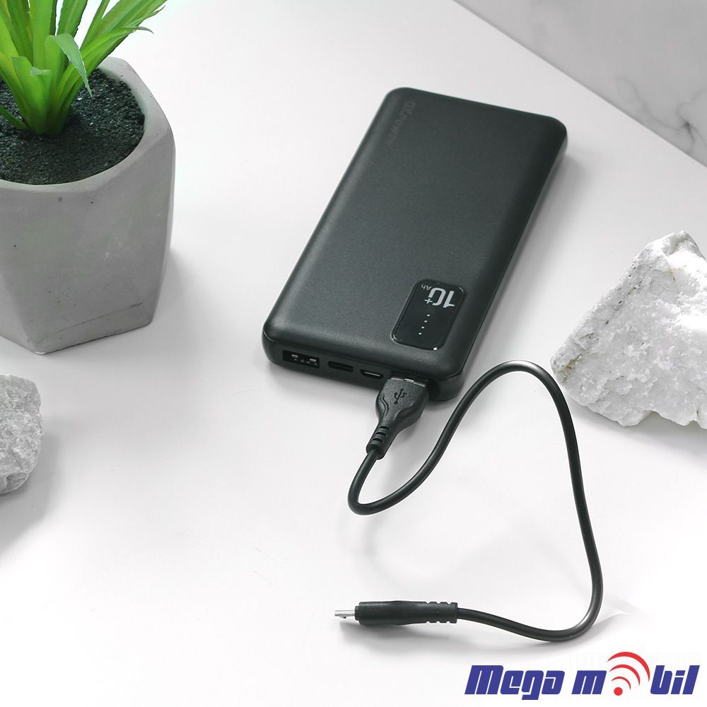 Baterija eksterna 10000mAh Ox Power PW10 black