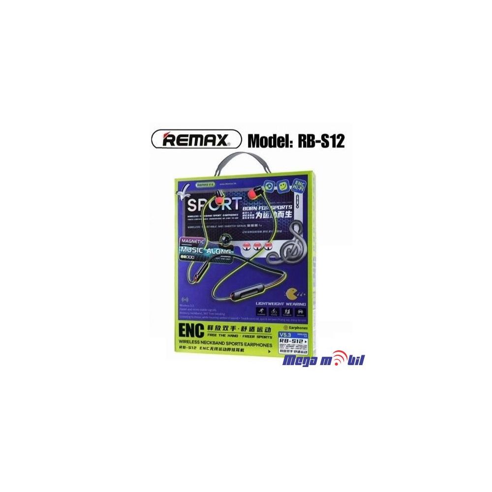 Slusalki Bluetooth REMAX RB-S12 black.