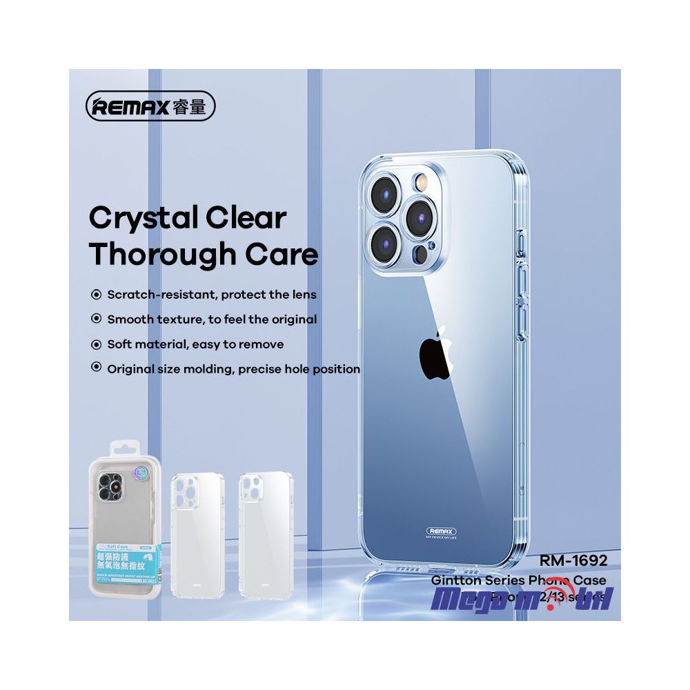 Futrola iPhone 12 Pro Remax Gintton RM-1692 transparent