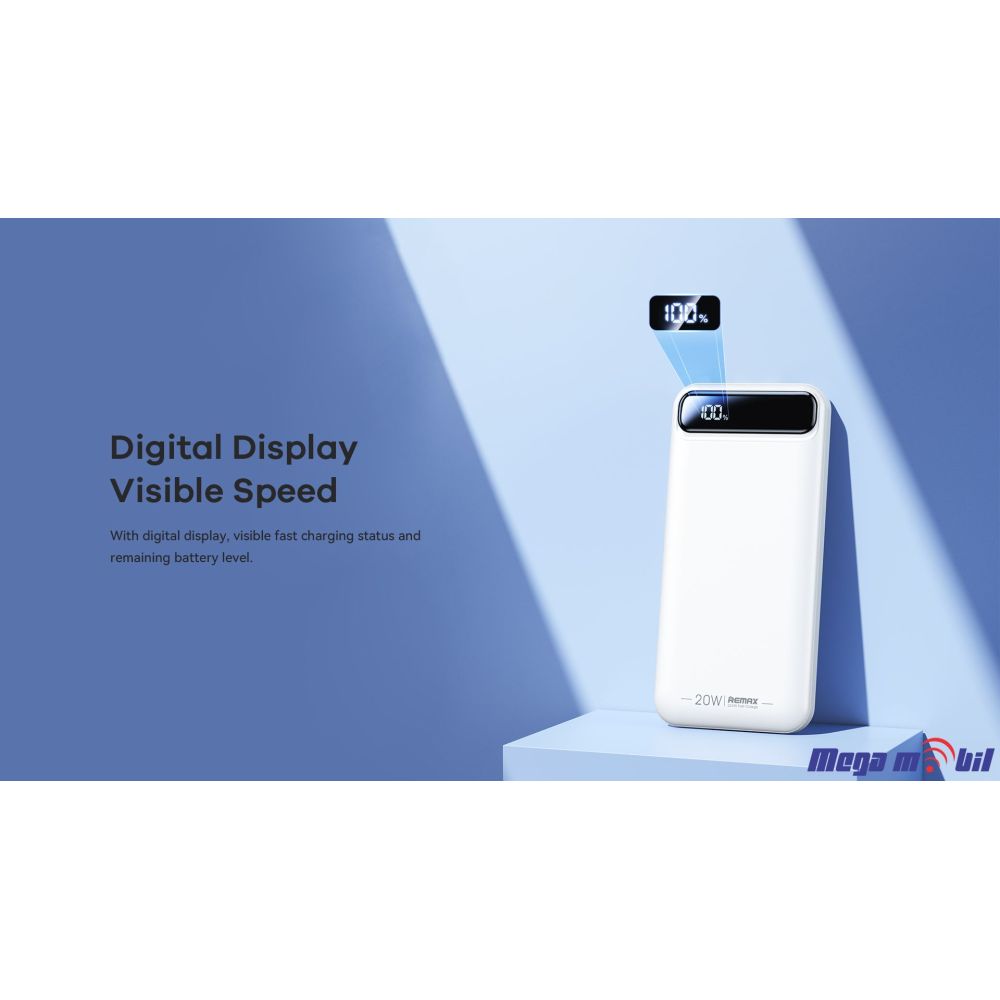 Baterija eksterna 10000mAh REMAX Bole RPP-520 FAST+PD green