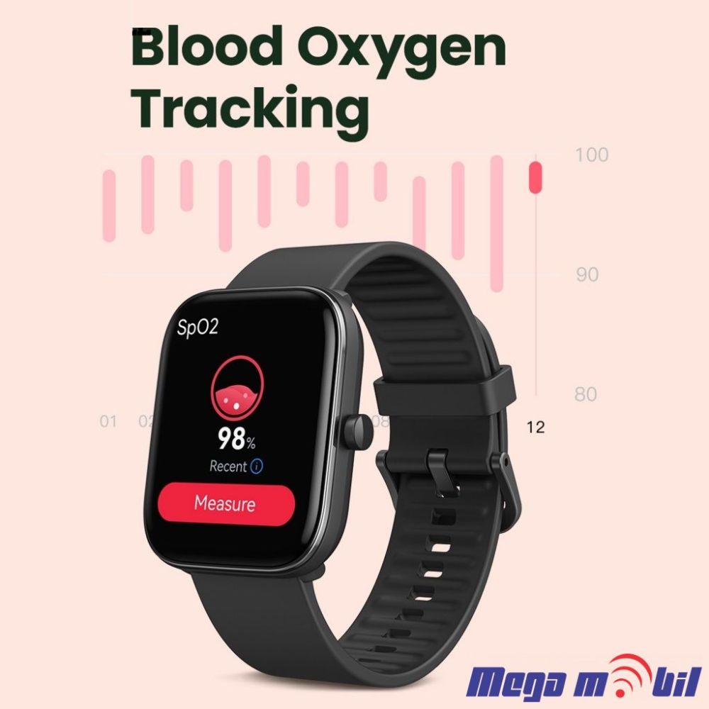 Smart Watch Xiaomi HAYLOU LS13 GST Lite Black