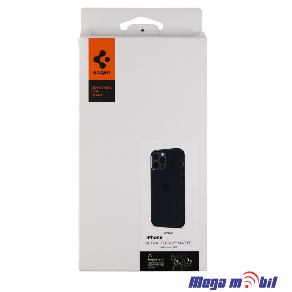 Futrola iPhone 13 Pro Spigen Ultra Hybrid matte black