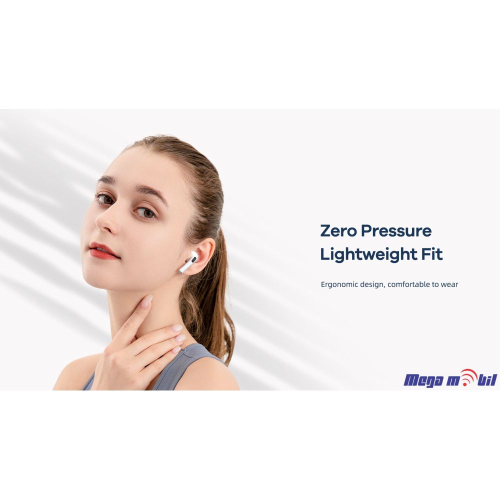 Slusalki Bluetooth REMAX TWS-10 Plus white