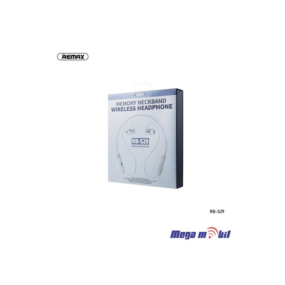 Slusalki Bluetooth REMAX RB-S29 white