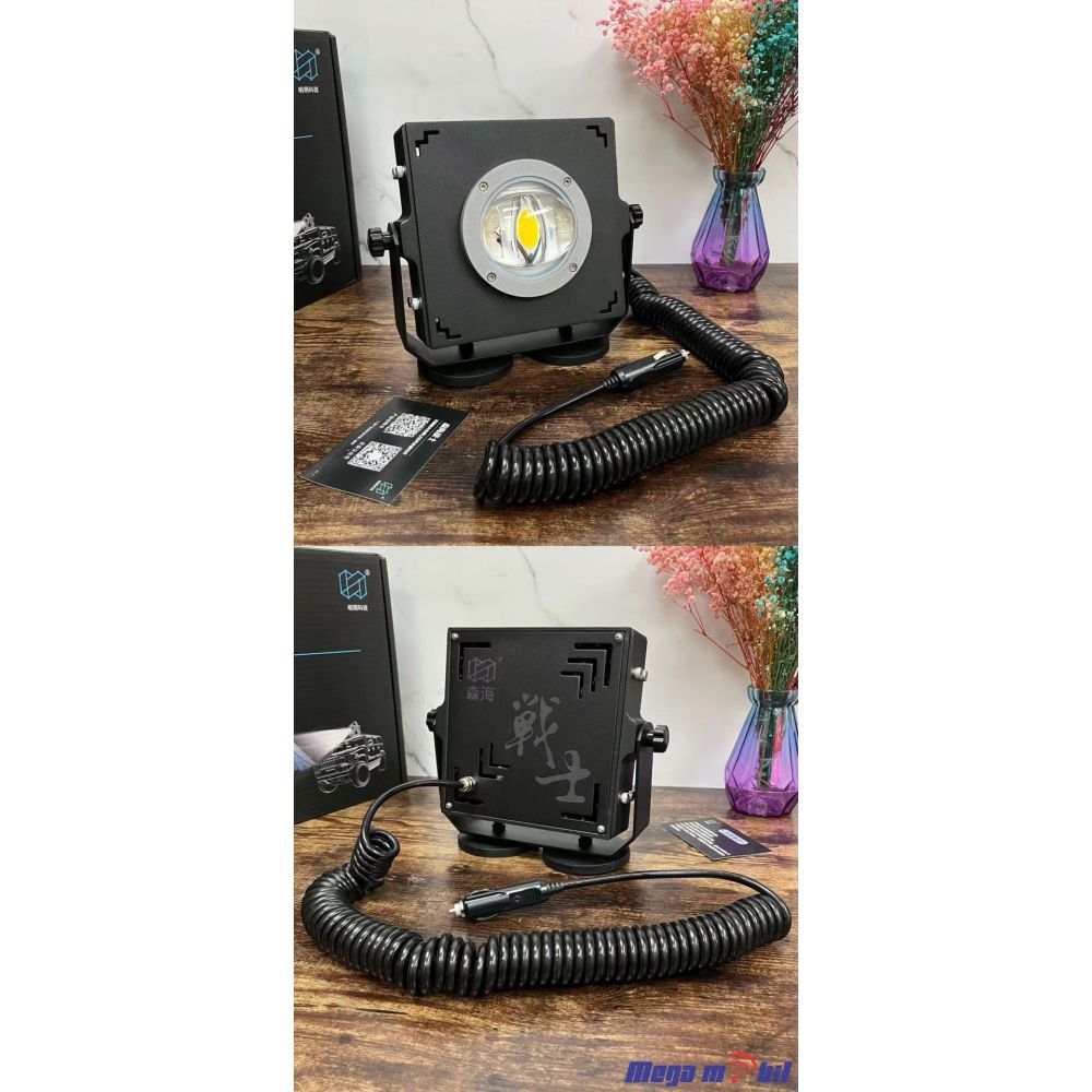 LED reflektor DC12V-24V 60W 4000K.