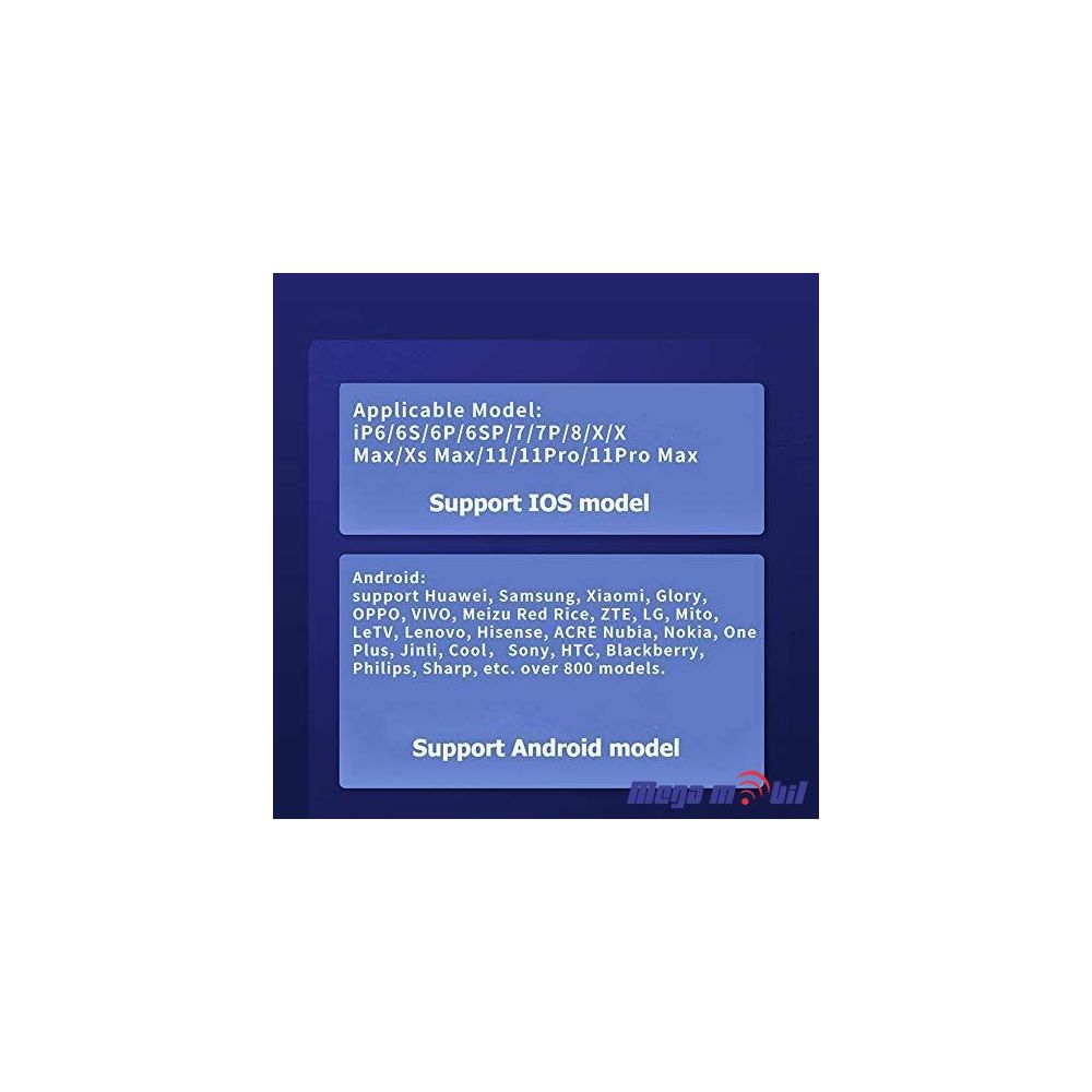 Set kabli Power boot iOS i Android Mechanic