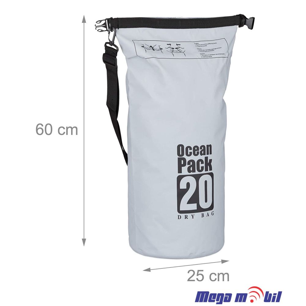 Torba Vodootporna 20L grey