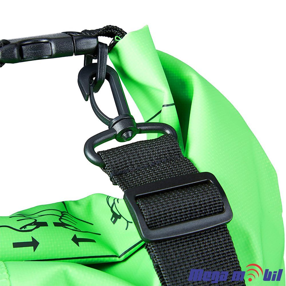 Torba Vodootporna 10L green