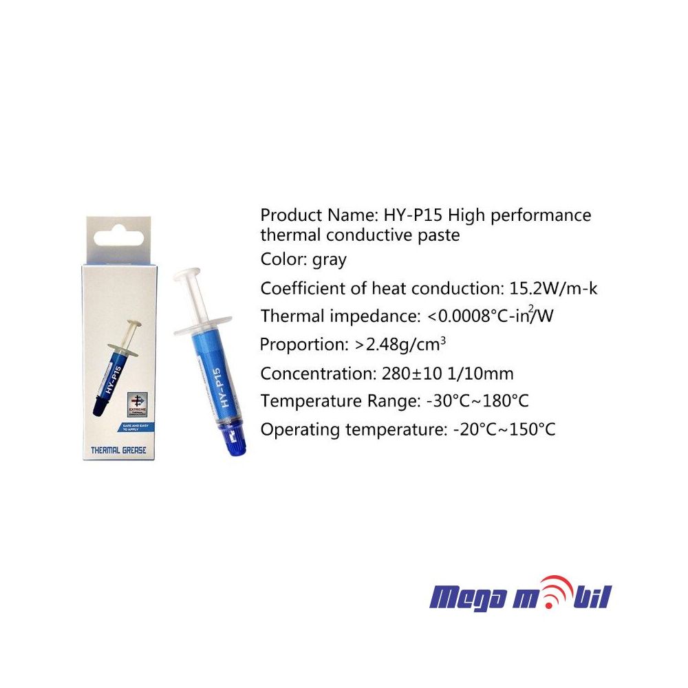 Termalna pasta HY-P15 2g.