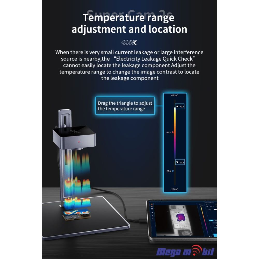 Kamera Termalna infrared Mega idea Super IR 2S 3D
