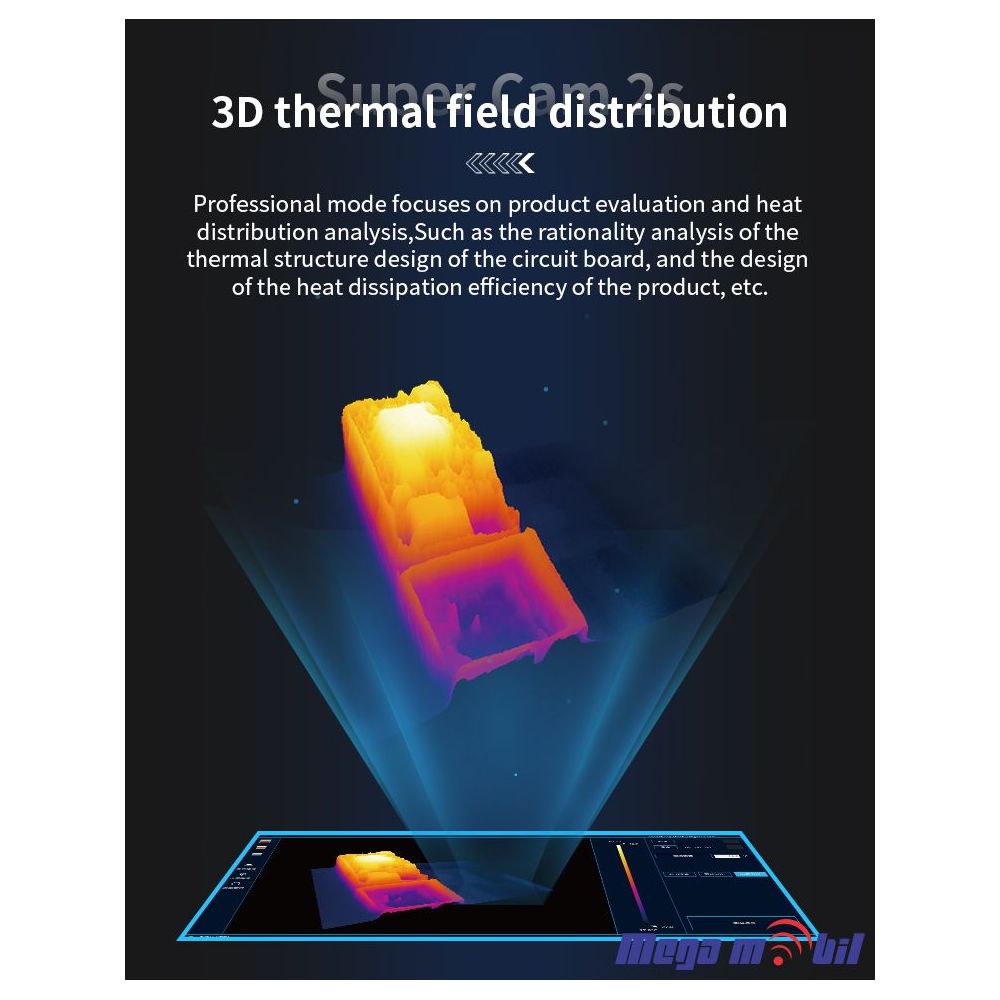 Kamera Termalna infrared Mega idea Super IR 2S 3D