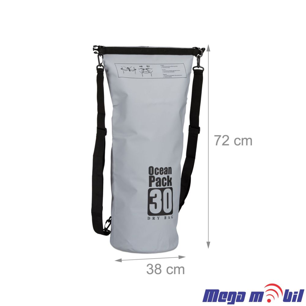Torba Vodootporna 30L grey