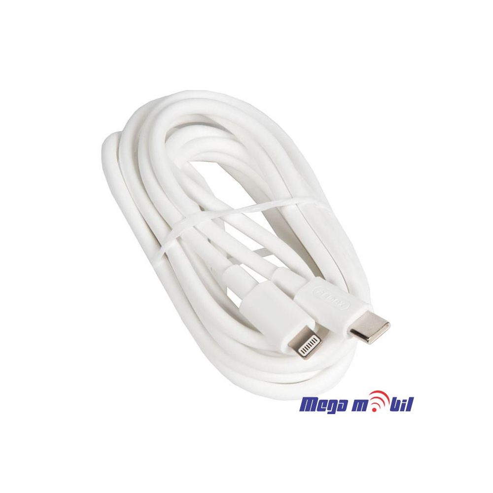 Data Kabel iPhone PD FAST REMAX Marlik RC-183i 20W 2m white 