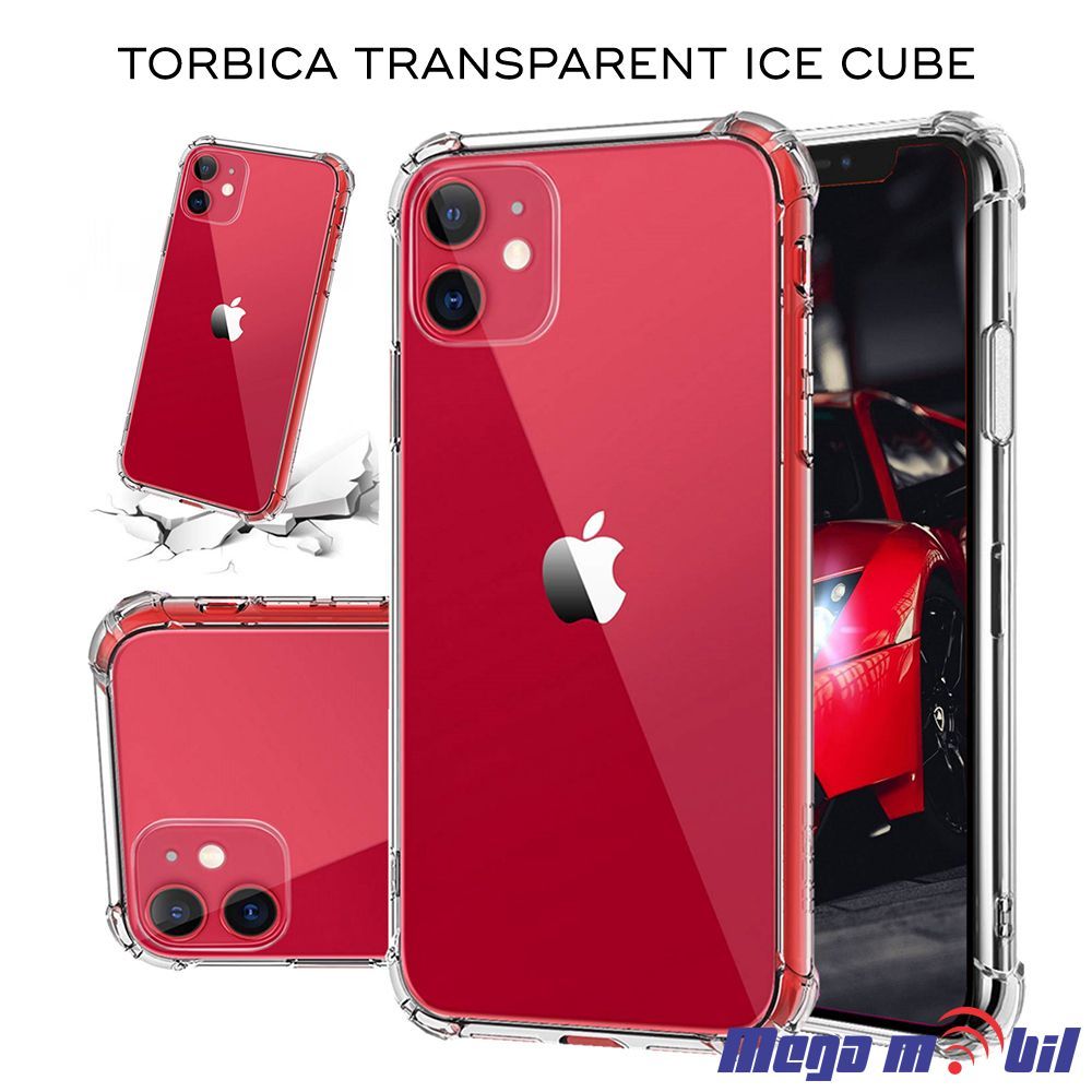 Futrola iPhone 15 Pro Ice Cube transparent