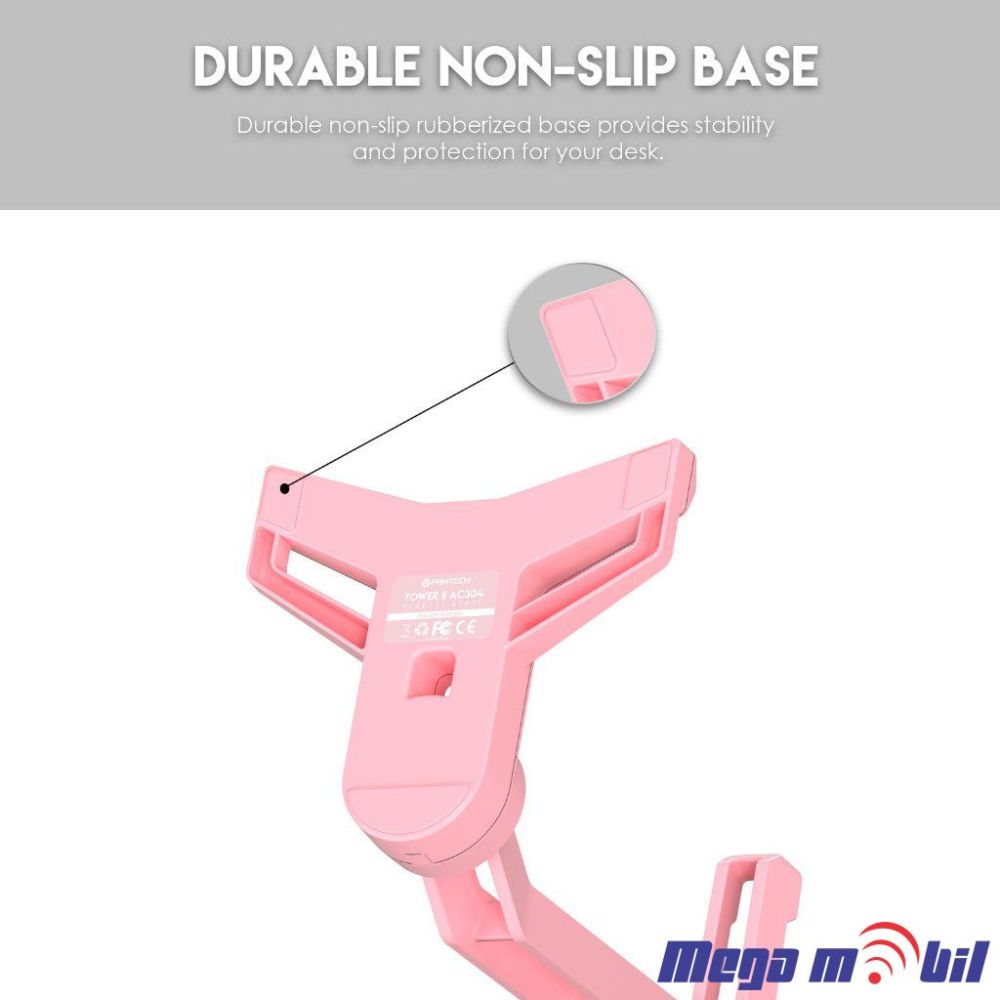 Drzac za slusalki Fantech AC304 pink.