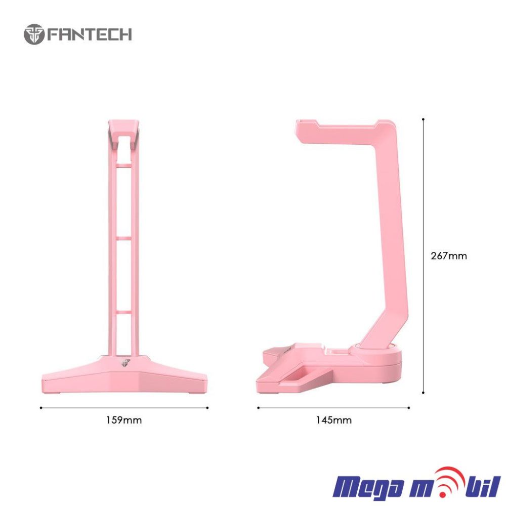 Drzac za slusalki Fantech AC304 pink.