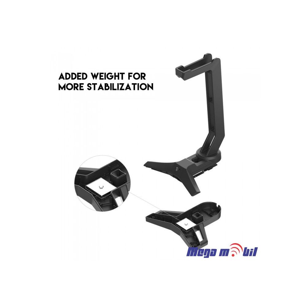 Drzac za slusalki Fantech AC304 black